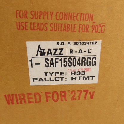 AZZ Rig-A-Lite SAF15S04RGG Hazardous Location Lighting Fixture HPS 120-277V
