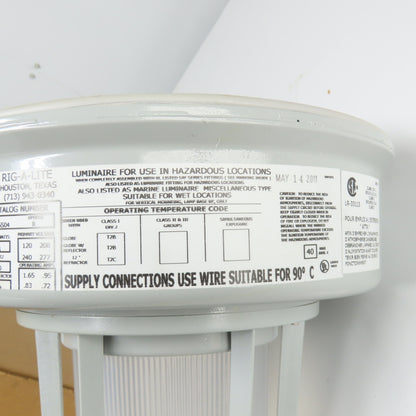 AZZ Rig-A-Lite SAF15S04RGG Hazardous Location Lighting Fixture HPS 120-277V