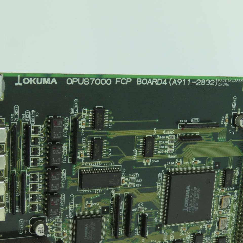 Okuma E4809-770-120-B OPUS 7000 FCP Circuit Board (A911-2832)