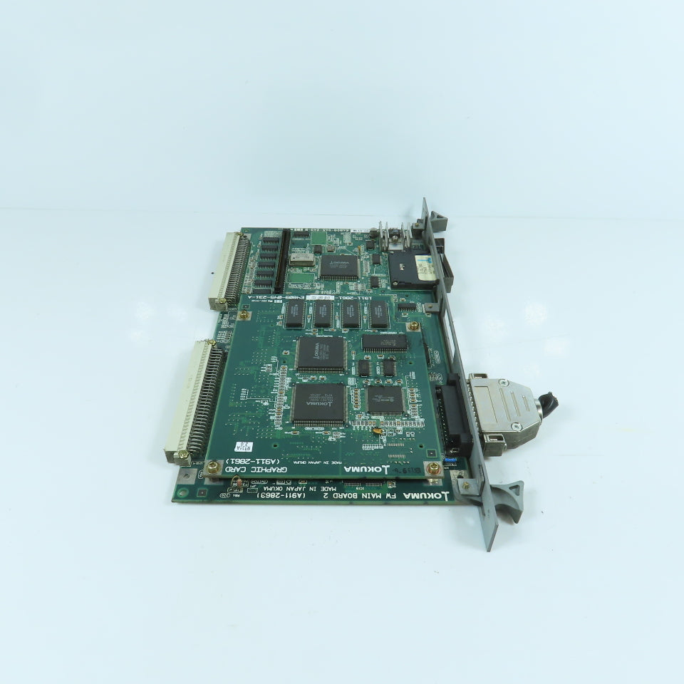 Okuma FW Main Board 2 A911-2863 W/ Graphic Card E4809-045-231-A (A911-2861)