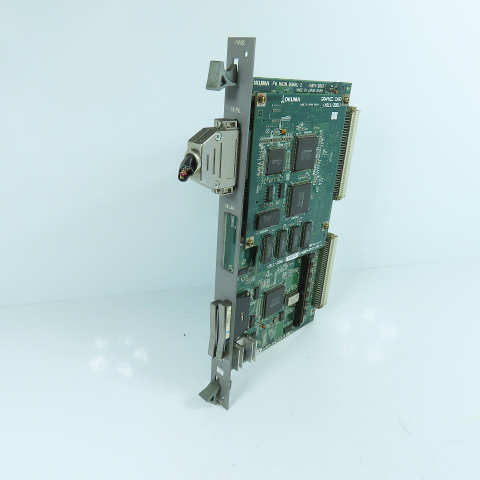 Okuma FW Main Board 2 A911-2863 W/ Graphic Card E4809-045-231-A (A911-2861)