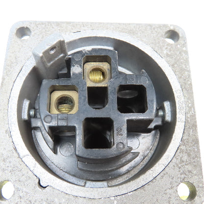 Russellstoll 7124W-78 60A 250VDC 2 Pole Partial Receptacle