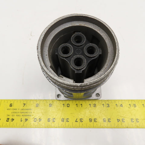 Russellstoll 7124W-78 60A 250VDC 2 Pole Partial Receptacle