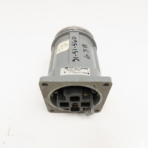 Russellstoll 7124W-78 60A 250VDC 2 Pole Partial Receptacle
