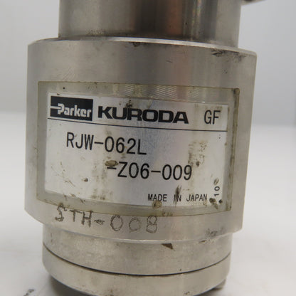 Parker Kuroda RJW-062L-Z06-009 Stainless Steel Rotary Joint G1/4 4 Port