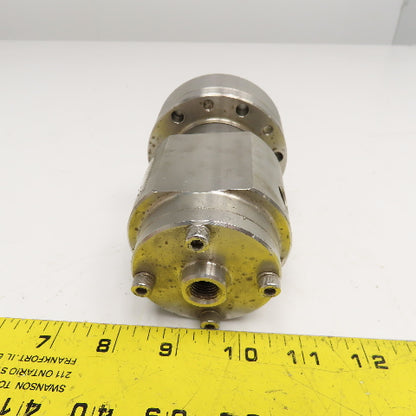 Parker Kuroda RJW-062L-Z06-009 Stainless Steel Rotary Joint G1/4 4 Port