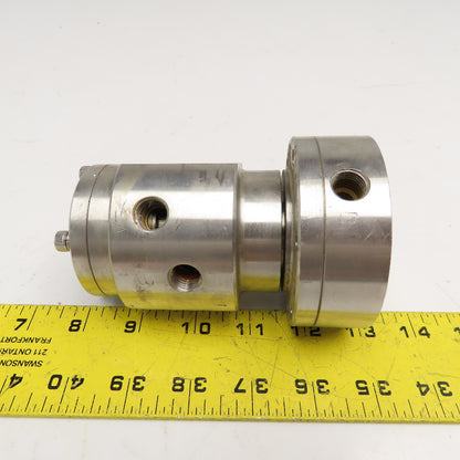 Parker Kuroda RJW-062L-Z06-009 Stainless Steel Rotary Joint G1/4 4 Port