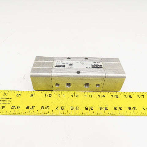 Parker 5350511000 5/2 Position Air Piloted Control Valve 200PSI 1/4" NPT
