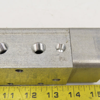 Parker 5350511000 5/2 Position Air Piloted Control Valve 200PSI 1/4" NPT