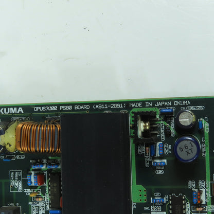 Okuma E4809-045-229 OPUS7000 PS80 Board (A911-2891)