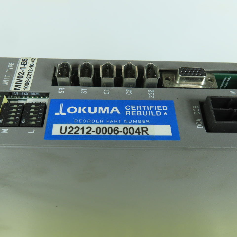 Okuma MIV02-1-B5 Servo Drive Controller