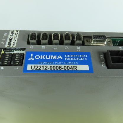 Okuma MIV02-1-B5 Servo Drive Controller