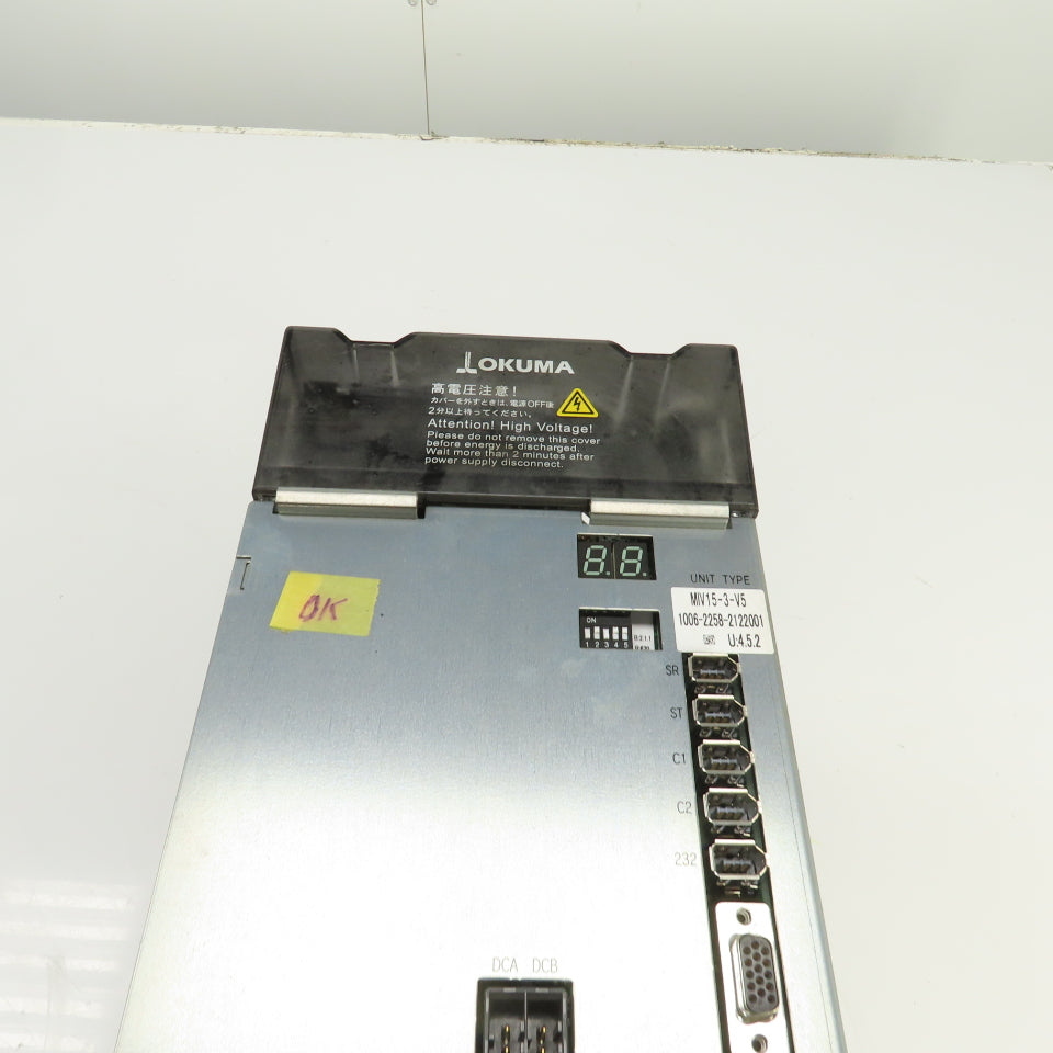 Okuma MIV15-3-V5 AC Spindle Drive Unit