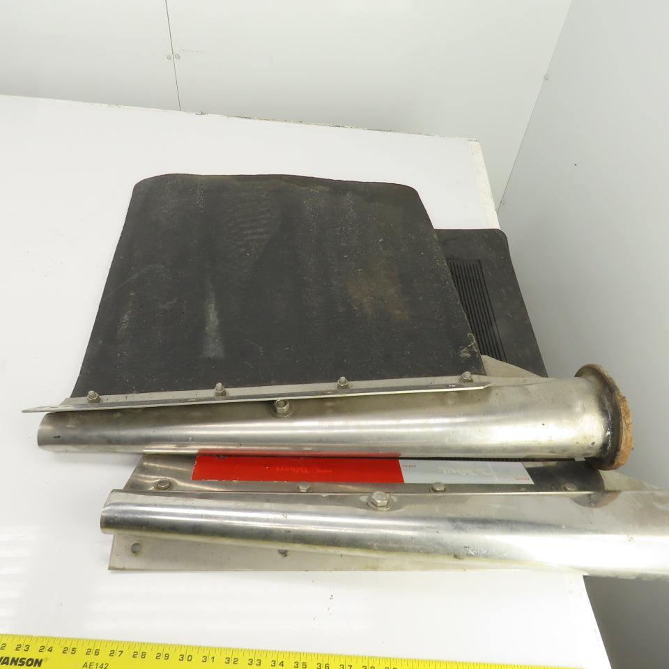 Peterbilt 379 Mudflaps & Hangers (May Need Some Work) Set Of 2