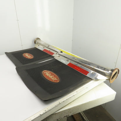 Peterbilt 379 Mudflaps & Hangers (May Need Some Work) Set Of 2