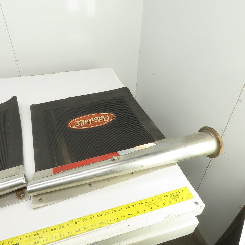 Peterbilt 379 Mudflaps & Hangers (May Need Some Work) Set Of 2