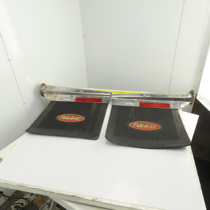 Peterbilt 379 Mudflaps & Hangers (May Need Some Work) Set Of 2