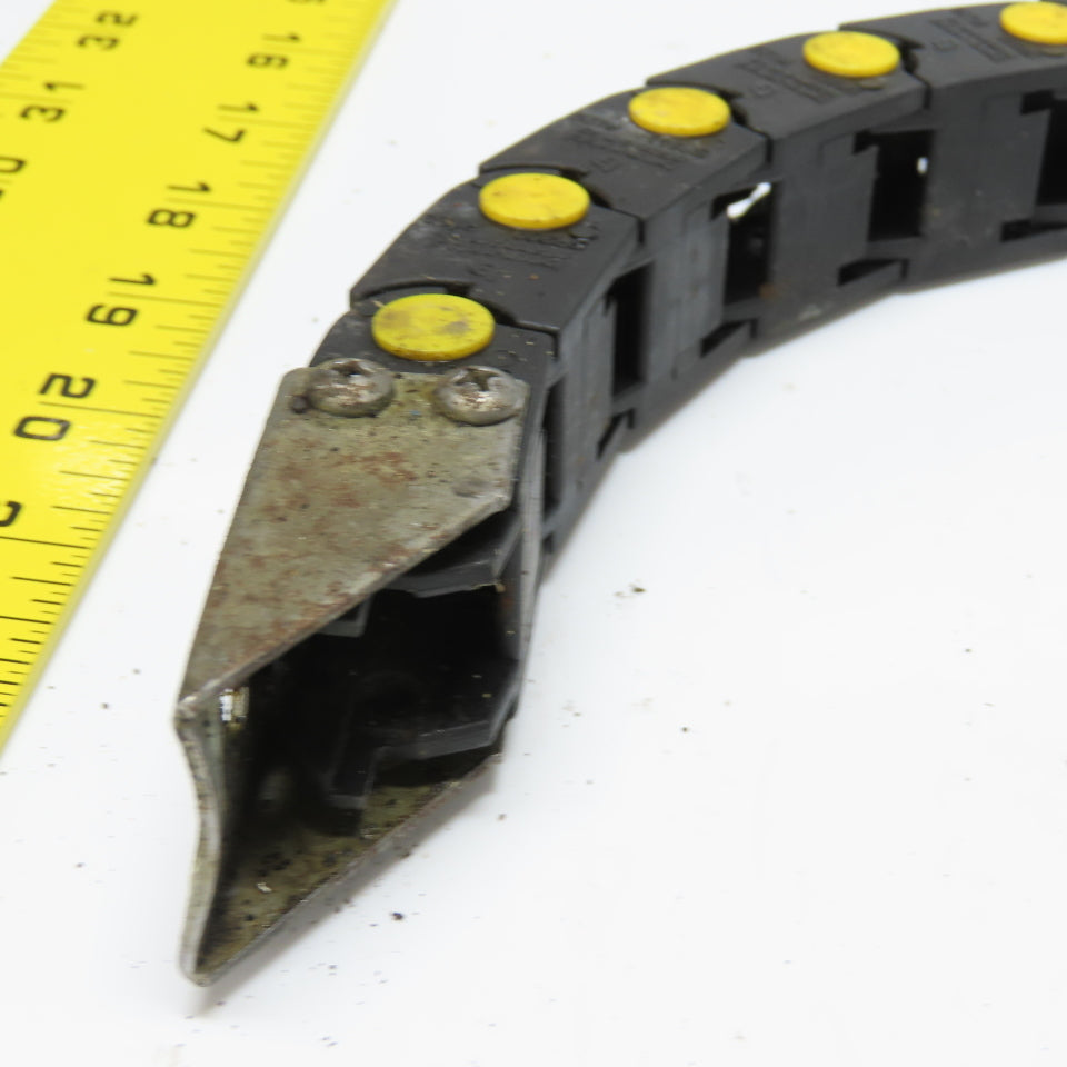 Brevetti SR300 20mmx15mm ID Feed Thru Cable Carrier Energy Chain 35"
