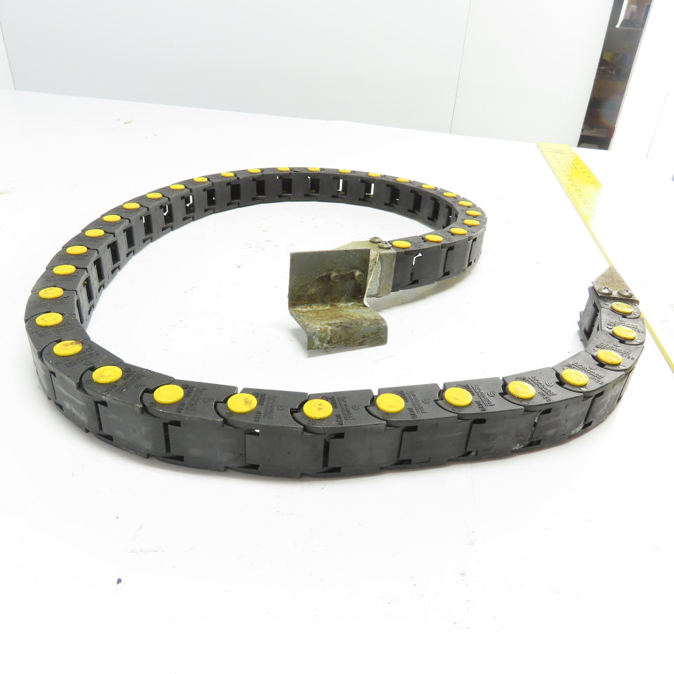 Brevetti SR300 20mmx15mm ID Feed Thru Cable Carrier Energy Chain 35"