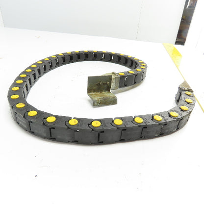 Brevetti SR300 20mmx15mm ID Feed Thru Cable Carrier Energy Chain 35"