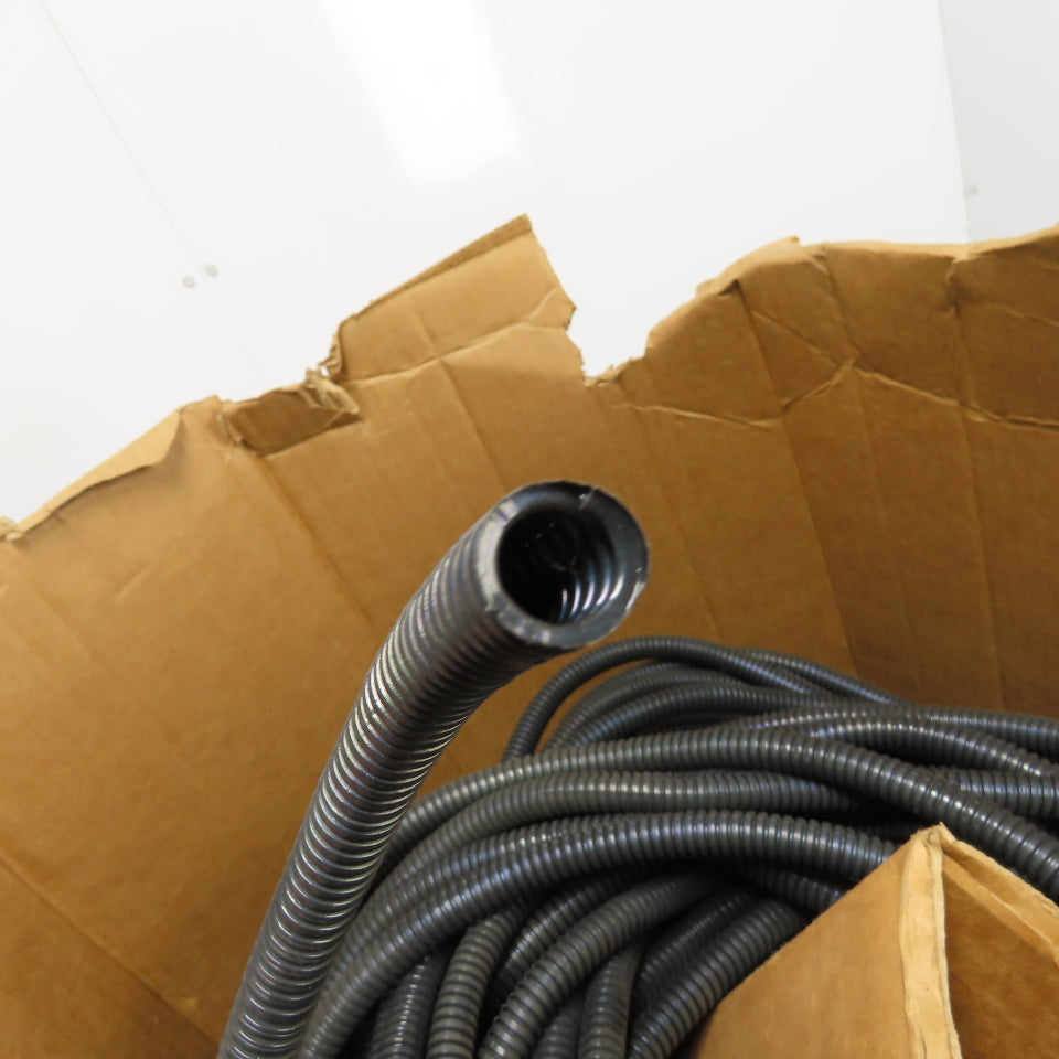 500PE .500"ID NFRPE Split Wire Loom Conduit Empire Convoluted Tubing Approx 750'