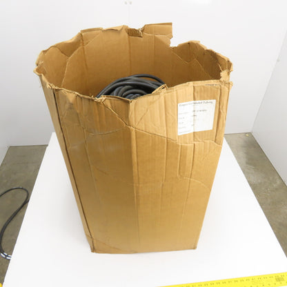 500PE .500"ID NFRPE Split Wire Loom Conduit Empire Convoluted Tubing Approx 750'