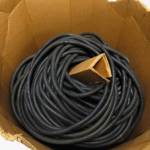 500PE .500"ID NFRPE Split Wire Loom Conduit Empire Convoluted Tubing Approx 750'