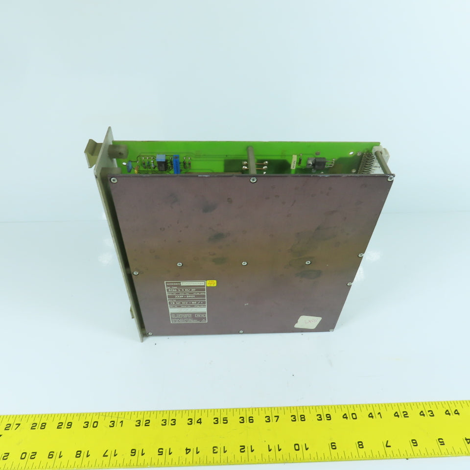 Gossen Konstanter S126 S 5 EU 20 Power Supply Module 7204-7099C0
