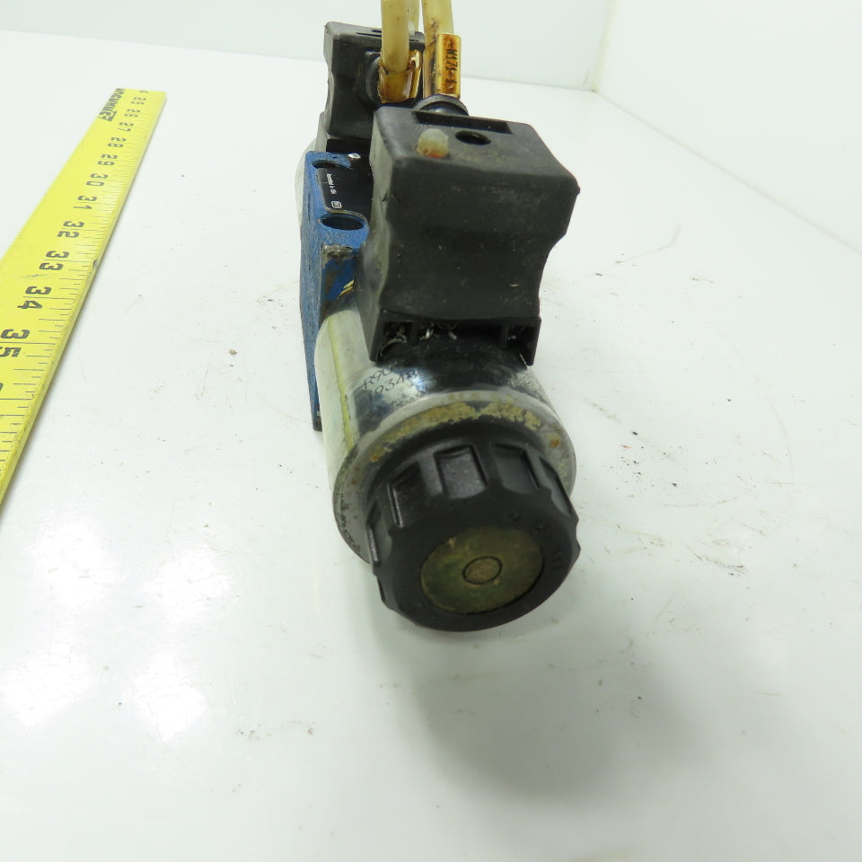 Rexroth 4WE 6 D62/OFEG24N9K4/62 4/2 Position Hydraulic Solenoid Valve 24VDC