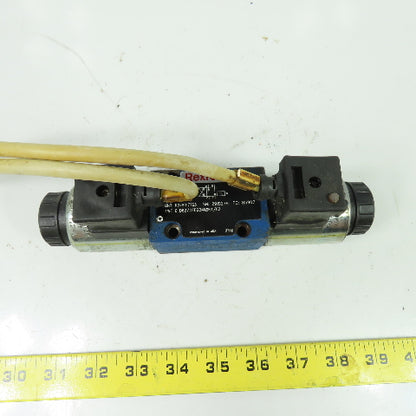 Rexroth 4WE 6 D62/OFEG24N9K4/62 4/2 Position Hydraulic Solenoid Valve 24VDC
