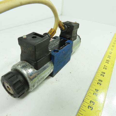 Rexroth 4WE 6 D62/OFEG24N9K4/62 4/2 Position Hydraulic Solenoid Valve 24VDC