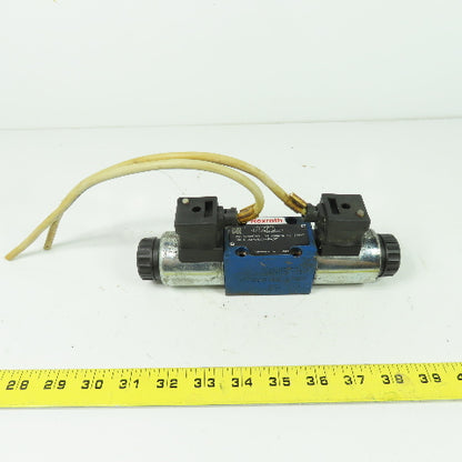 Rexroth 4WE 6 D62/OFEG24N9K4/62 4/2 Position Hydraulic Solenoid Valve 24VDC