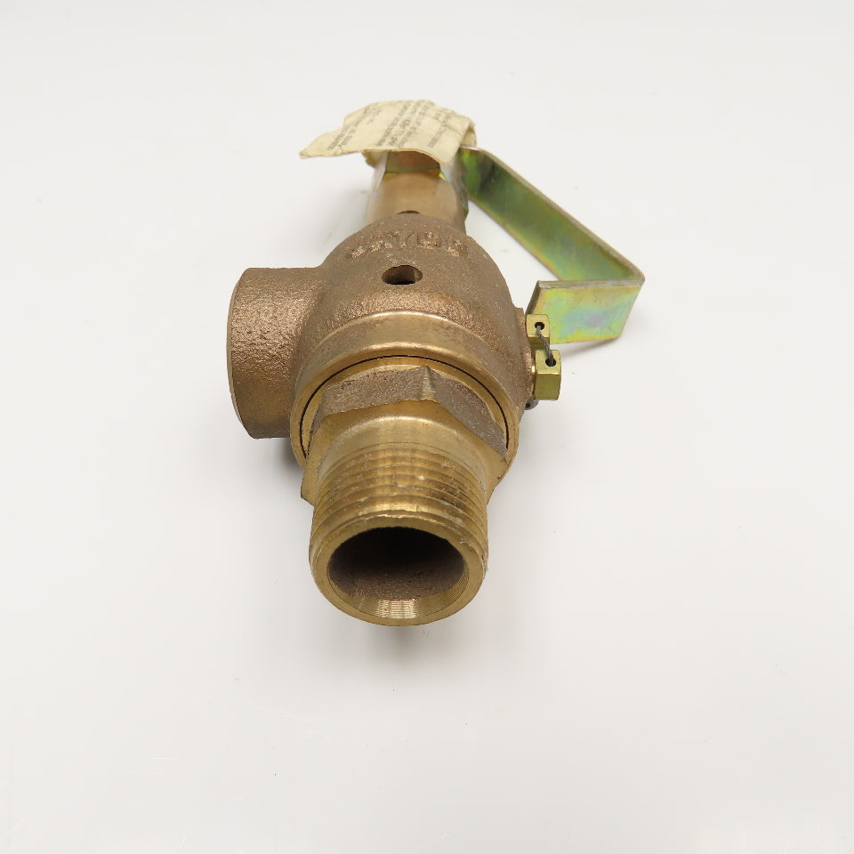 Jayco Inc. 3/4 Fig.1D Set 125 3/4" NPT 243CFM Bronze Pressure Relief Valve