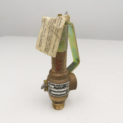 Jayco Inc. 3/4 Fig.1D Set 125 3/4" NPT 243CFM Bronze Pressure Relief Valve