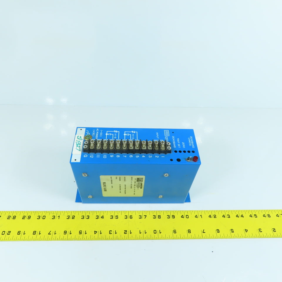 Amtek ET-1208-M6-LF-H-N1-NR Millivolt Alarm Output Low Trip Failsafe 24VDC