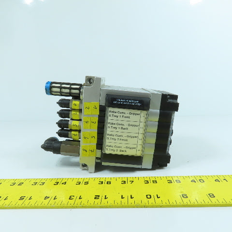 Festo CPV-14-VI Pneumatic Valve Terminal W/ CPV14-GE-ASI-4E4A