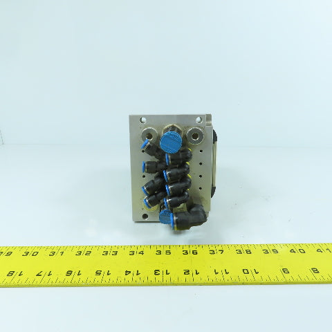 Festo CPV-14-VI Pneumatic Valve Terminal W/ CPV14-GE-ASI-4E4A