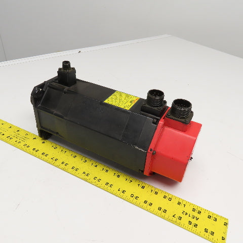 Fanuc A06B-0128-B675 1.4kW 3000RPM 3Ph 114V AC Servo Motor