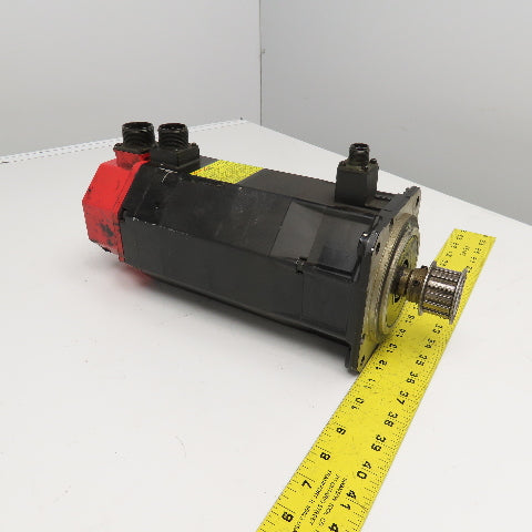 Fanuc A06B-0128-B675 1.4kW 3000RPM 3Ph 114V AC Servo Motor