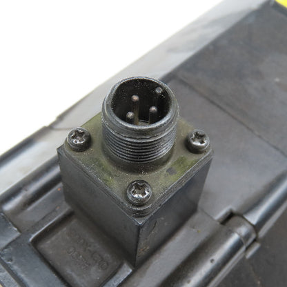 Fanuc A06B-0128-B675 1.4kW 3000RPM 3Ph 114V AC Servo Motor