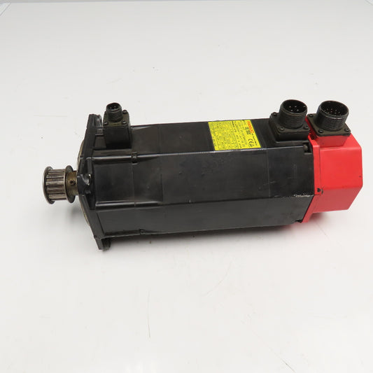 Fanuc A06B-0128-B675 1.4kW 3000RPM 3Ph 114V AC Servo Motor