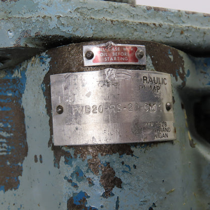Vickers PVB20-RS-20-CM11 Hydraulic Piston Pump Assembly