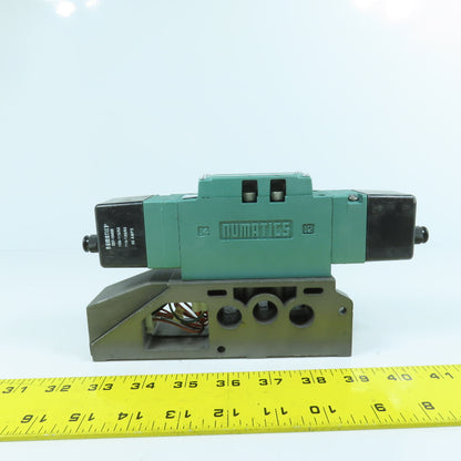 Numatics I13BB515KP00030 4/3 Open Center Pneumatic Solenoid Valve 120V Coil NEW