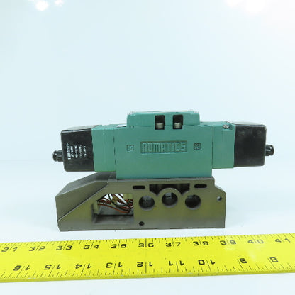 Numatics I13BB515KP00030 4/3 Open Center Pneumatic Solenoid Valve 120V Coil NEW