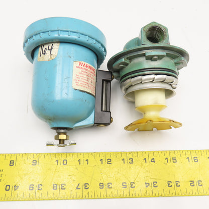 Wilkerson F20-04-G00 1/2" NPT Compressed Air Mist Separator Manual Drain