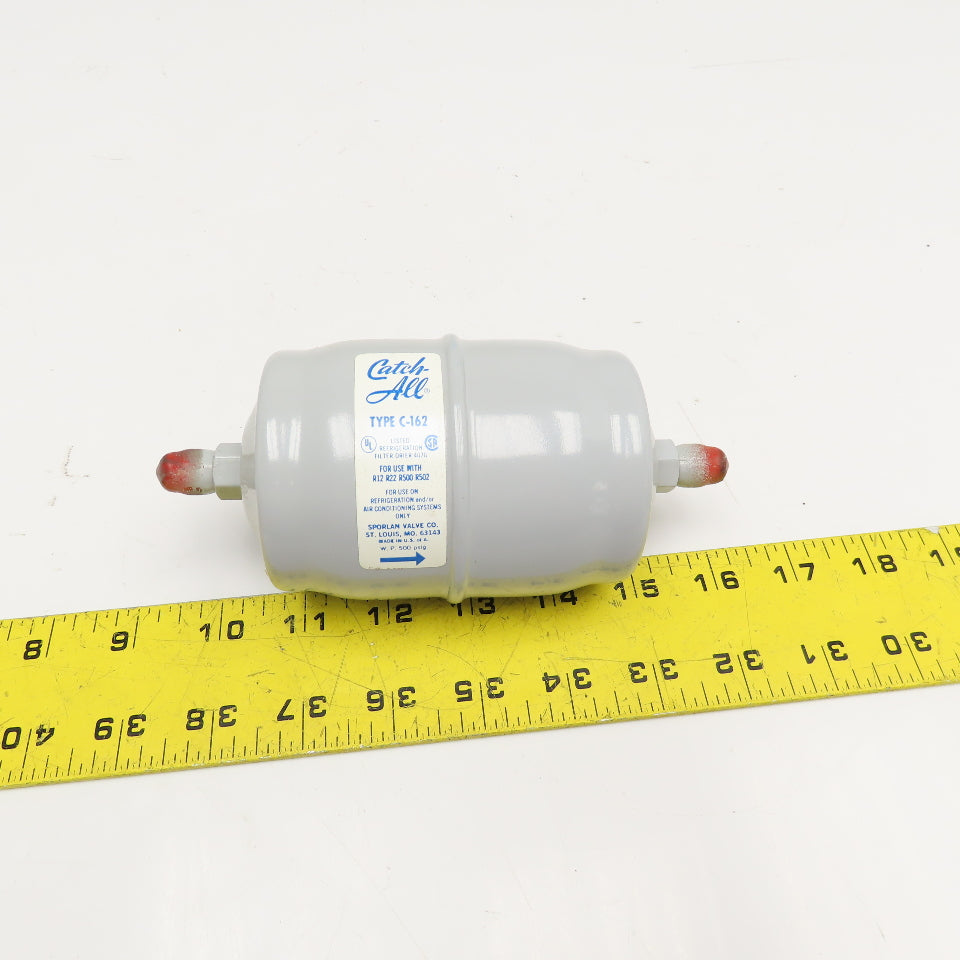 Sporlan C-162 Catch-All 1/4" SAE HVAC Liquid Line Filter Drier