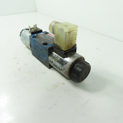 Rexroth 4WE 6 E62/EG24N9K4/V 4/3 Position Solenoid Valve Closed Center 24VDC