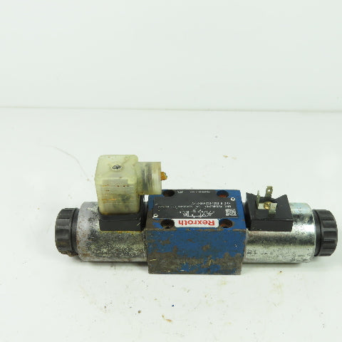 Rexroth 4WE 6 E62/EG24N9K4/V 4/3 Position Solenoid Valve Closed Center 24VDC
