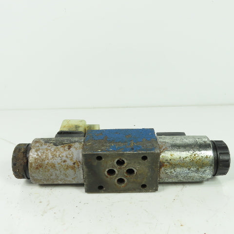 Rexroth 4WE 6 E62/EG24N9K4/V 4/3 Position Solenoid Valve Closed Center 24VDC
