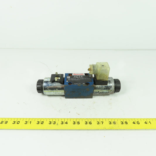 Rexroth 4WE 6 E62/EG24N9K4/V 4/3 Position Solenoid Valve Closed Center 24VDC